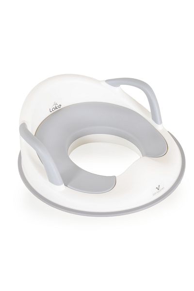 Cangaroo Ergonomic toilet seat with backrest Lake, 40x35x14 cm, Gray