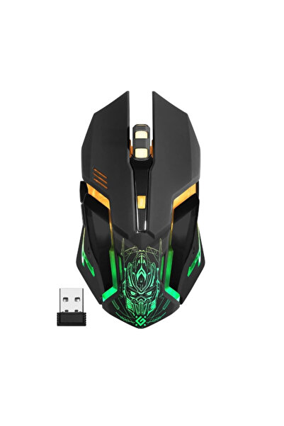 Defender Mouse de gaming cu trigger GM-934, wireless, USB, iluminare (negru)