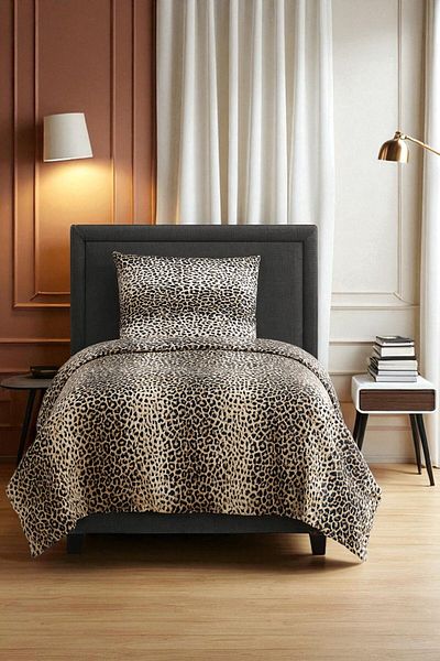MixCotton Home Single Duvet Cover Set Cotton Fabric Fitted Sheet + Duvet Cover + 1 Pillowcase