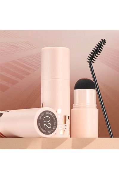 O.TWO.O Cosmetics O.TWO.O Stamp BrowFun Cushion Eyebrow Powder – Long-Lasting & Waterproof