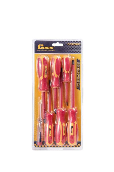 CONAN Professional Insulated Screwdriver Set - 7 Pieces