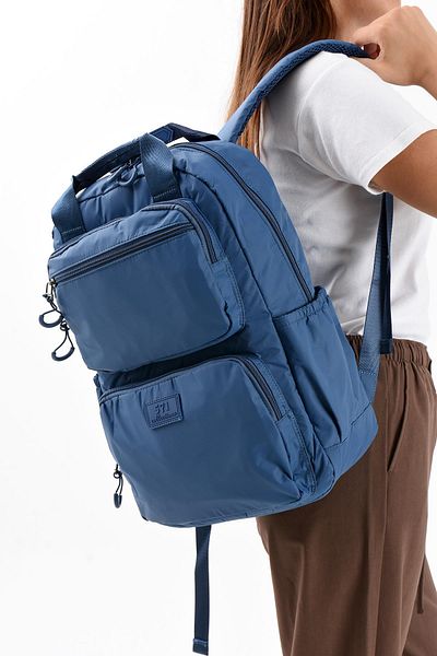 571 Collections Çanta Ultra Light Stylish and Waterproof Medium Backpack Blue Model: (571-13-9F)
