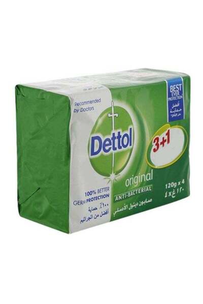 Dettol 4-piece soap pack