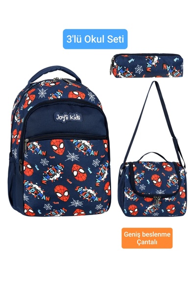 TONTİŞLER BEBEK VE ÇOCUK GİYİM 1.2.3.4.5.sınıf Erkek çocuk Örümcek adam Okul ...