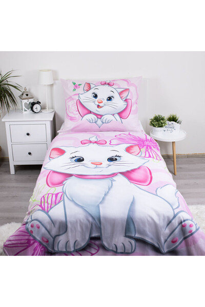 Disney Marie Rose bedding set 140×200cm, 70×90 cm