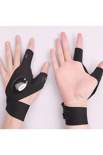 3B Trend Led Lighted Work Glove Right Left Pair