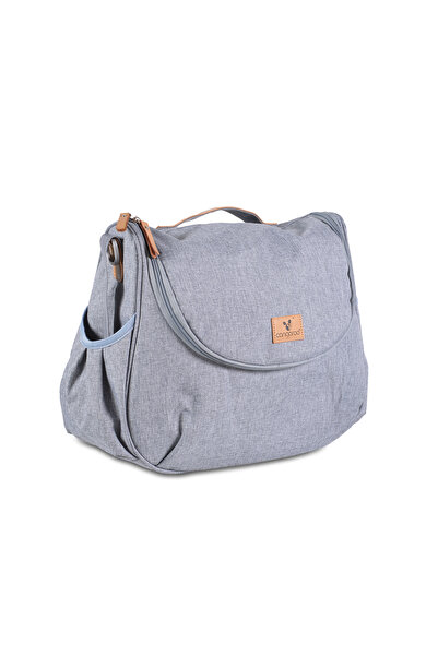 Cangaroo Geanta multifunctionala pentru carucior Naomi, 40x30x12 cm, Gri