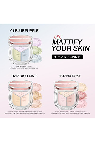 O.TWO.O Cosmetics O.TWO.O Haute Soft Focus Correct Powder – Oil Control & Blurring Finish