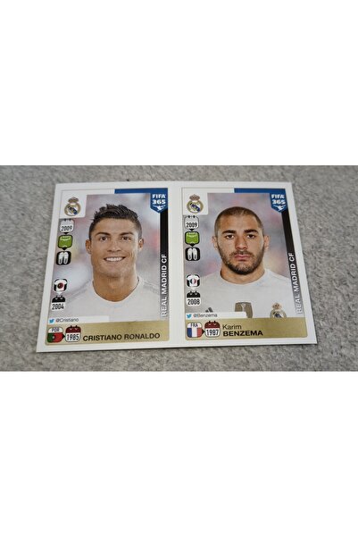 Panini Cristiano Ronaldo sticker.