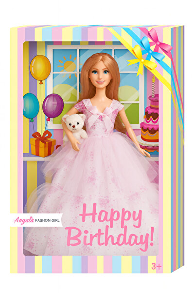 rexa دمية الأميرة مع دب تيدي - مجموعة هدايا للفتيات الأنيقات