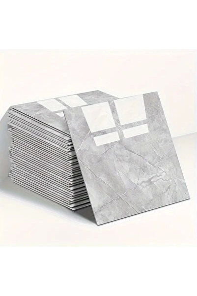 Skygo Gri Mermer Desen Du Sticker (30*30)