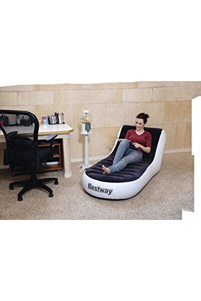 BESTWAY Chaise Sport Lounger, Grey