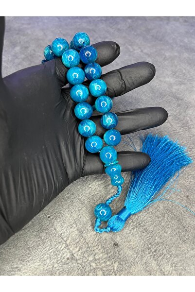 Mos Tespih Large Size High End Rope Tasseled Crimping Amber Prayer Beads