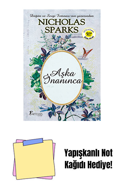 Artemis Yayınları Aşka İnanınca (Cep Boy) + Yapışkanlı Not Kağıdı