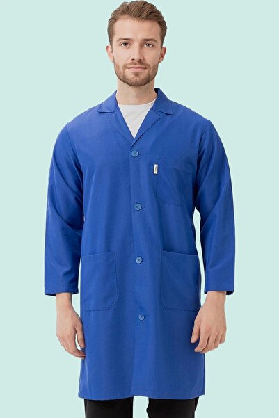PayBuy Men's Long Sleeve Business Apron 75 Polyester Oekotex Vanessa Apron Collar Comfortable