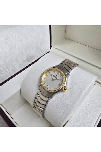 Watch Apple Women's High Quality Watch, Steel Strap with Gold Studded Frame, with Accessories