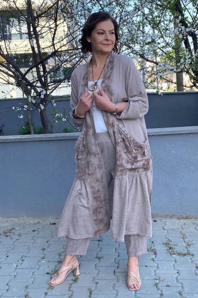 Mia Butik Women's Mink Cap Jacket