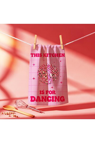 TOWEL&MAISON This Kitchen is for Dancing Mutfak Havlusu, 30x50cm