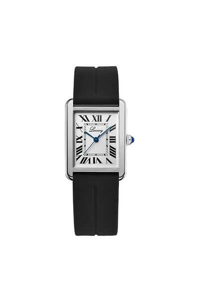 Luxure Men's rubber wristwatch with unique design