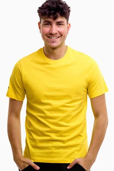 Nike Ανδρικό T-Shirt 100% Βαμβάκι Ανδρικό T-Shirt CZ0881-719-ΚΙΤΡΙΝΟ