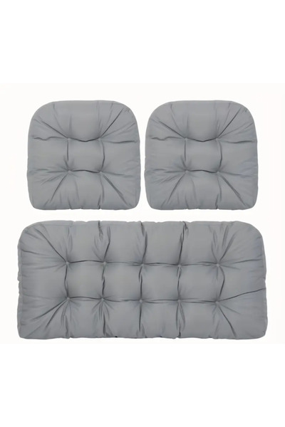 İstanbul kumaş Bahçe Mobilyası Minderli Su Geçirmez Kumaş Dış Mekan 120x50cm ...