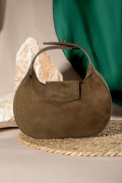 fubileather Genuine Leather Mona Bag Hand and Shoulder Bag