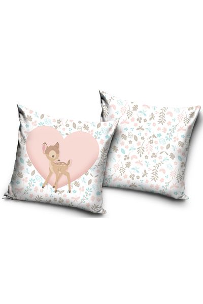 Bambi Disney Love Cushion Cover 40x40 cm Velvet