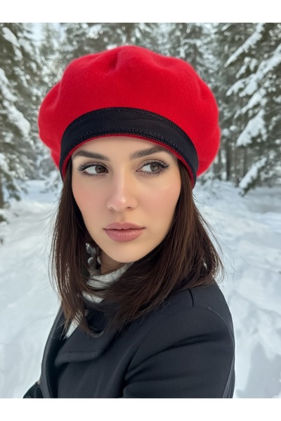 LAGRANZE Winter Women's Painter Beret Hat – Stylish and Warm Woolen Hat