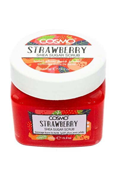 Cosmo Shea Butter and Strawberry Sugar Scrub by - 450g