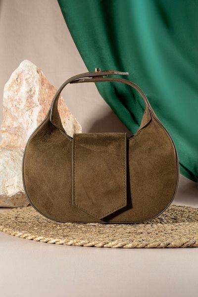 fubileather Genuine Leather Mona Bag Hand and Shoulder Bag