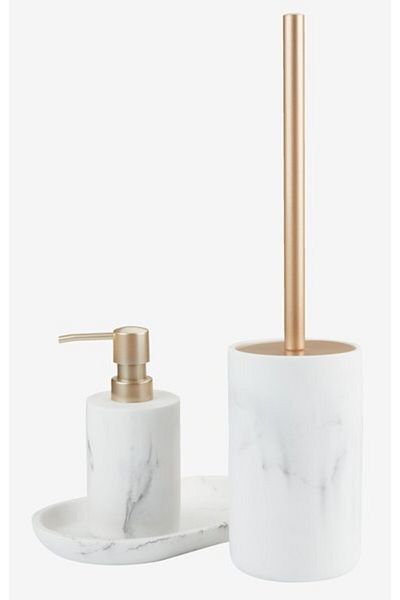 OEM BERGHEM tray 14x25x3cm marble look