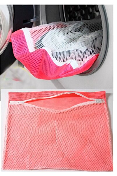 Evvano 4 Pieces 4 Colors with Zipper - Sensitive Laundry Slippers Shoes Washing Net Large Size