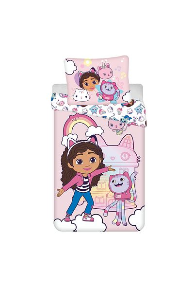 Gabby's Dollhouse Dreamland bedding set 140×200cm, 70×90 cm
