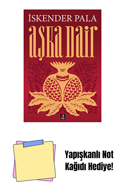 Kapı Yayınları Aşka Dair + Yapışkanlı Not Kağıdı