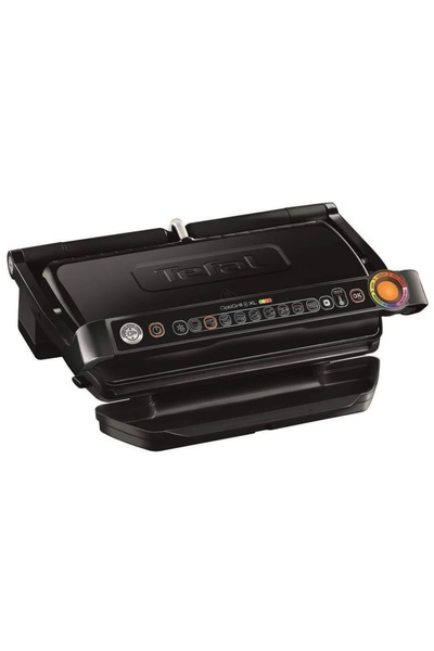 TEFAL Gratar electric Tefal OptiGrill + XL GC722834, 2000 W, 9 programe, Indicator gatire, Senzor automat