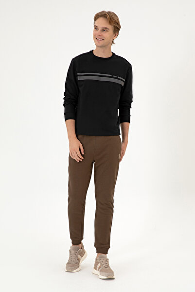 U.S. Polo Assn. Erkek Kahverengi Eşofman Altı 50313765-VR029