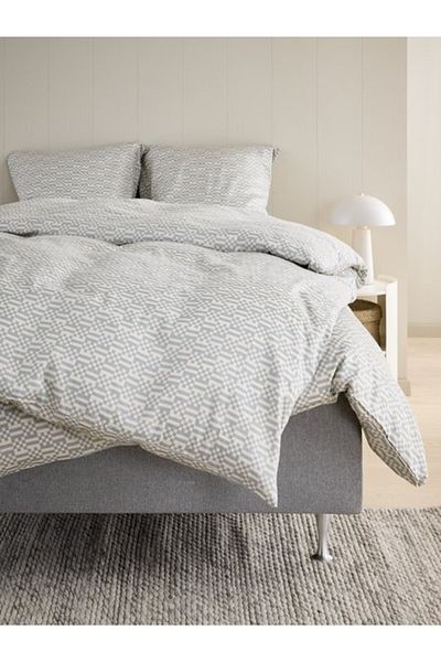 OEM Bed linen + satin sheet TESSA 200x220 aqua