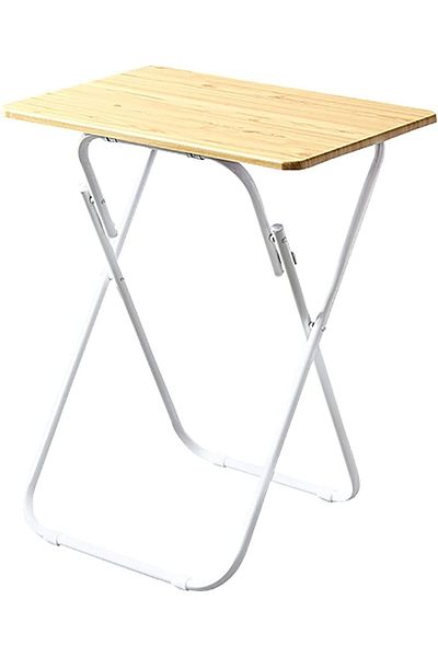 Türkiye Folding Table, Simple Study Desk, Small Home Dining Table, Laptop/Table Camping, 7 Colors (Color: D)
