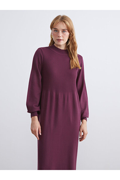 LC Waikiki Πλεκτό φόρεμα με γιακά