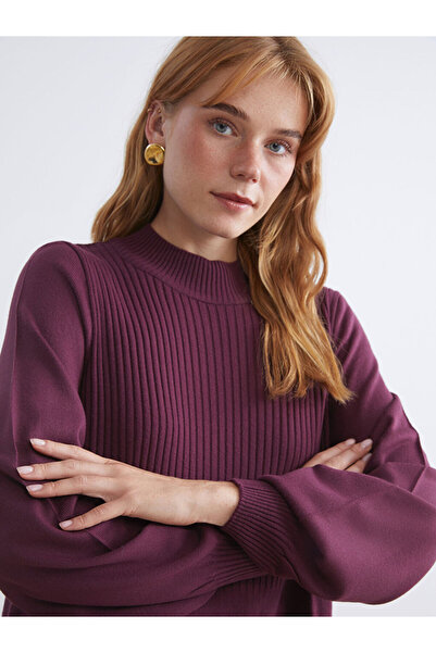 LC Waikiki Πλεκτό φόρεμα με γιακά