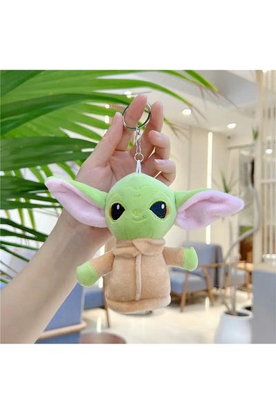 NB market Starwars Yoda Plush Keychain Bag Ornament Doll Baby Yoda Plush Toy