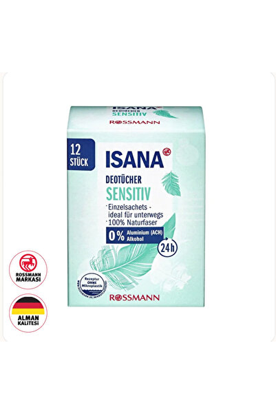 ISANA DEO MENDİL 12LI HASSAS