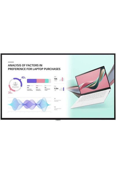 LG 98UH5J-H 98" UHD IPS Signage Display, 500nit, 60Hz, 8ms, webOS 6.0, 10-Bit 1.07B Colors, Built-in