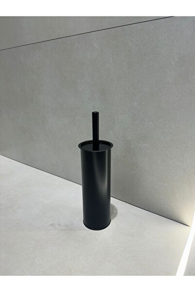 HELMED فرشة تنظيف احواض حمام اسود مطفي راقي