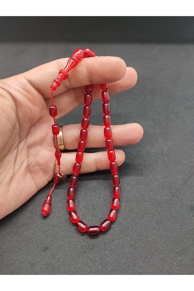 İskeçe Exclusive There Is No Other Place!!! Furkan Gül Master Artifact Ringed Imame Hand Boy Yemeni Dice Amber Certified 8328