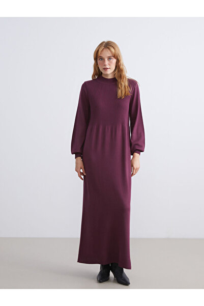 LC Waikiki Πλεκτό φόρεμα με γιακά