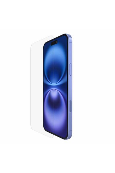 Belkin SCRENFORCE UltraGlass 2 AM Screen Protector for iPhone 16 Plus/15 Plus/14 Pro Max (Transparen