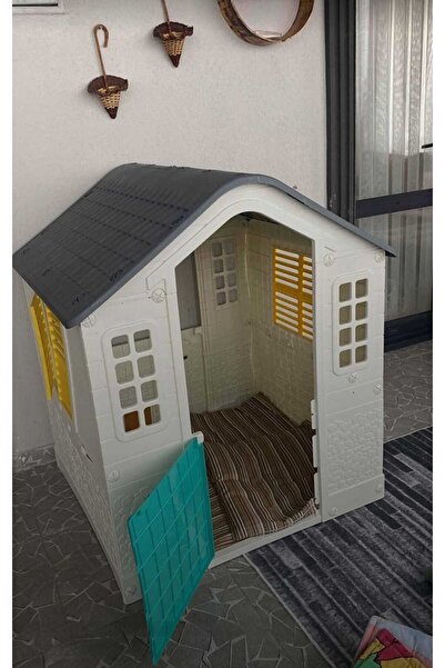 Duman İlk Oyun Evim – Açılır Kapı ve Pencereli Çocuk Oyun Evi, Bahçe ve Balkon İçin Dayanıklı Plastik