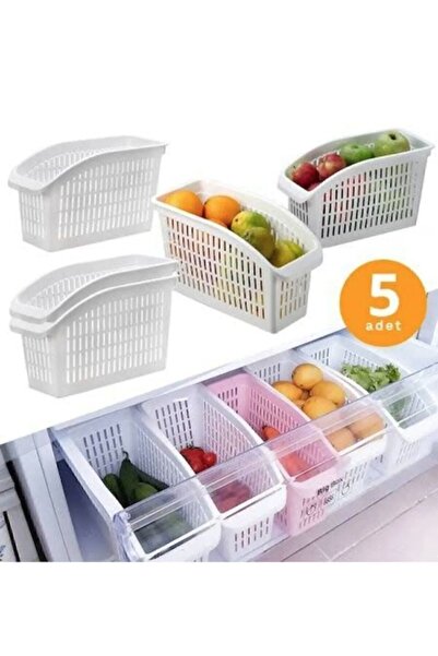 teknotrust Buz dolabı içi düzenleyici sepet, pratik ve şık saklama çözümü