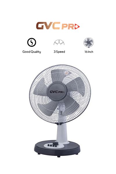 GVC PRO GVC Pro Glass Fan - Grey White - GVCT5400